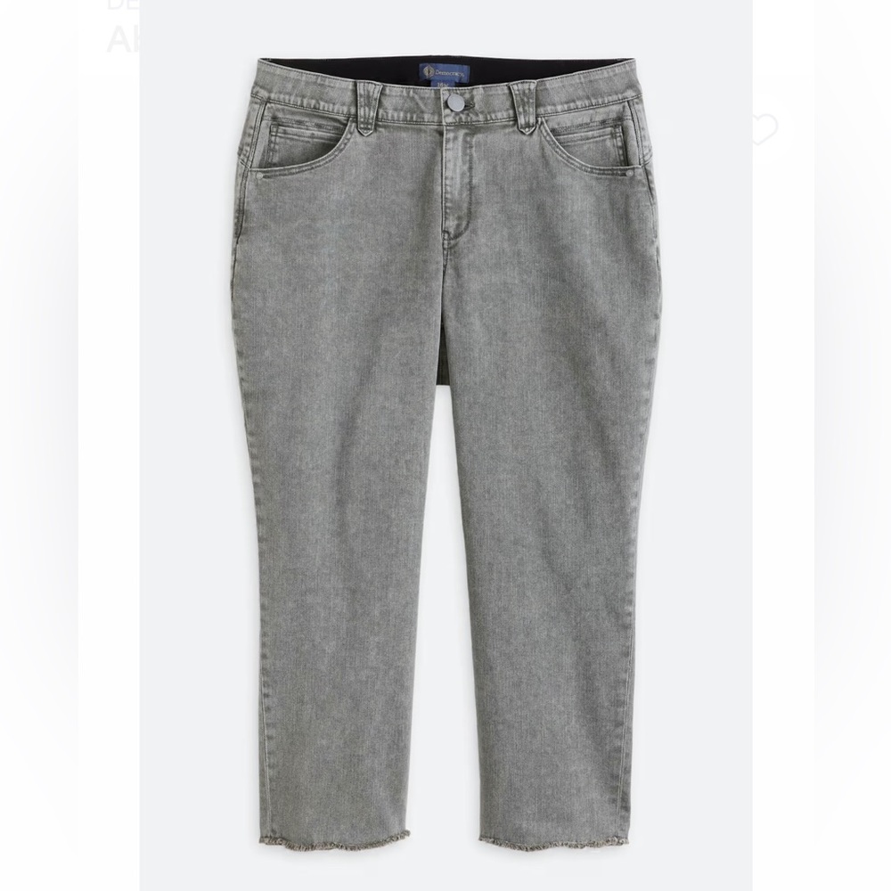 Democracy Gray Ankle Jeans